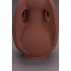 Vase Thiago Rouge Terra - Dutchbone -Magasin À Domicile vase thiago rouge terra dutchbone 7