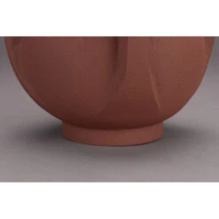 Vase Thiago Rouge Terra - Dutchbone -Magasin À Domicile vase thiago rouge terra dutchbone 8