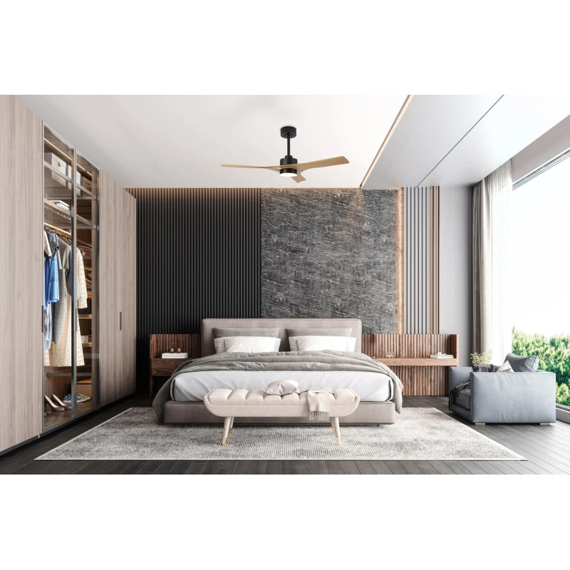 Ventilateur De Plafond Design Thai Avec LED - Mantra 4 Ventilateur De Plafond Design Thai Avec LED - Mantra – Image 2