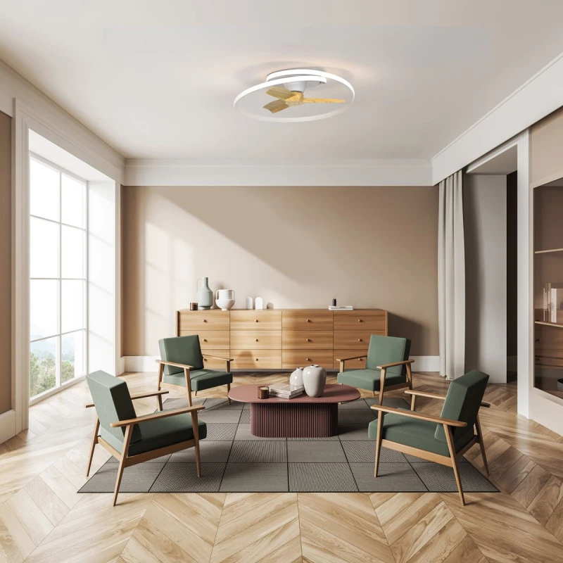 Ventilateur De Plafond Ocean LED 60W - Mantra 4 Ventilateur De Plafond Ocean LED 60W - Mantra – Image 2