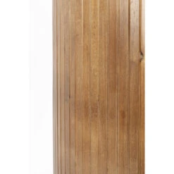 Vitrine Deux Portes Verre Et Bois Strié 140 Cm - YAZ -Magasin À Domicile vitrine deux portes verre et bois strie 140 cm yaz 4